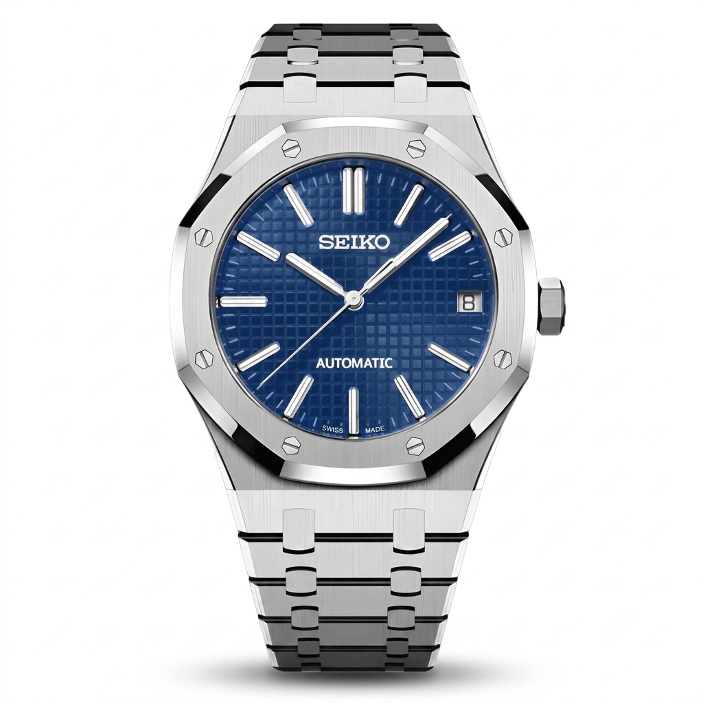 OakMod Acier Cadran Bleu