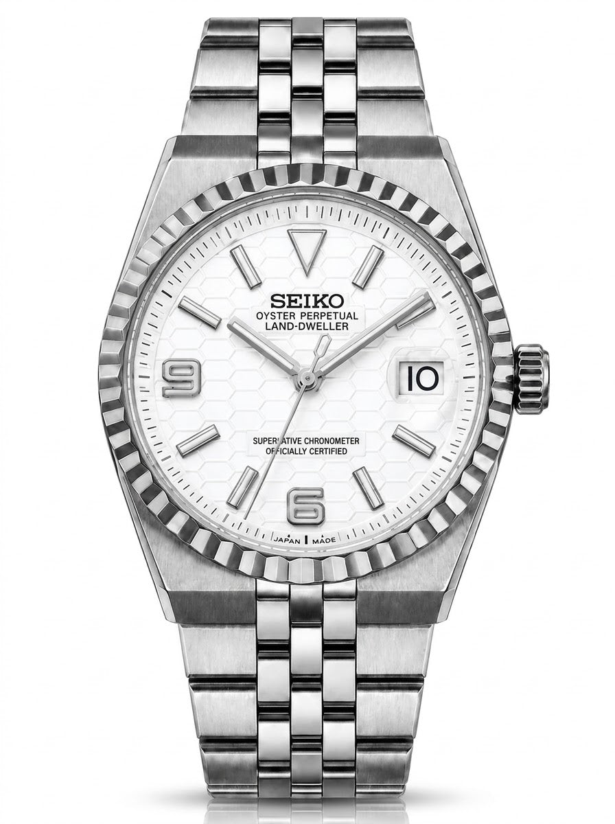Seikodweller Acier Cadran Blanc