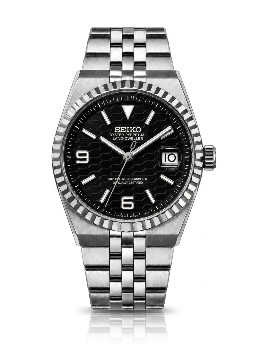 Seikodweller Acier Cadran Noir