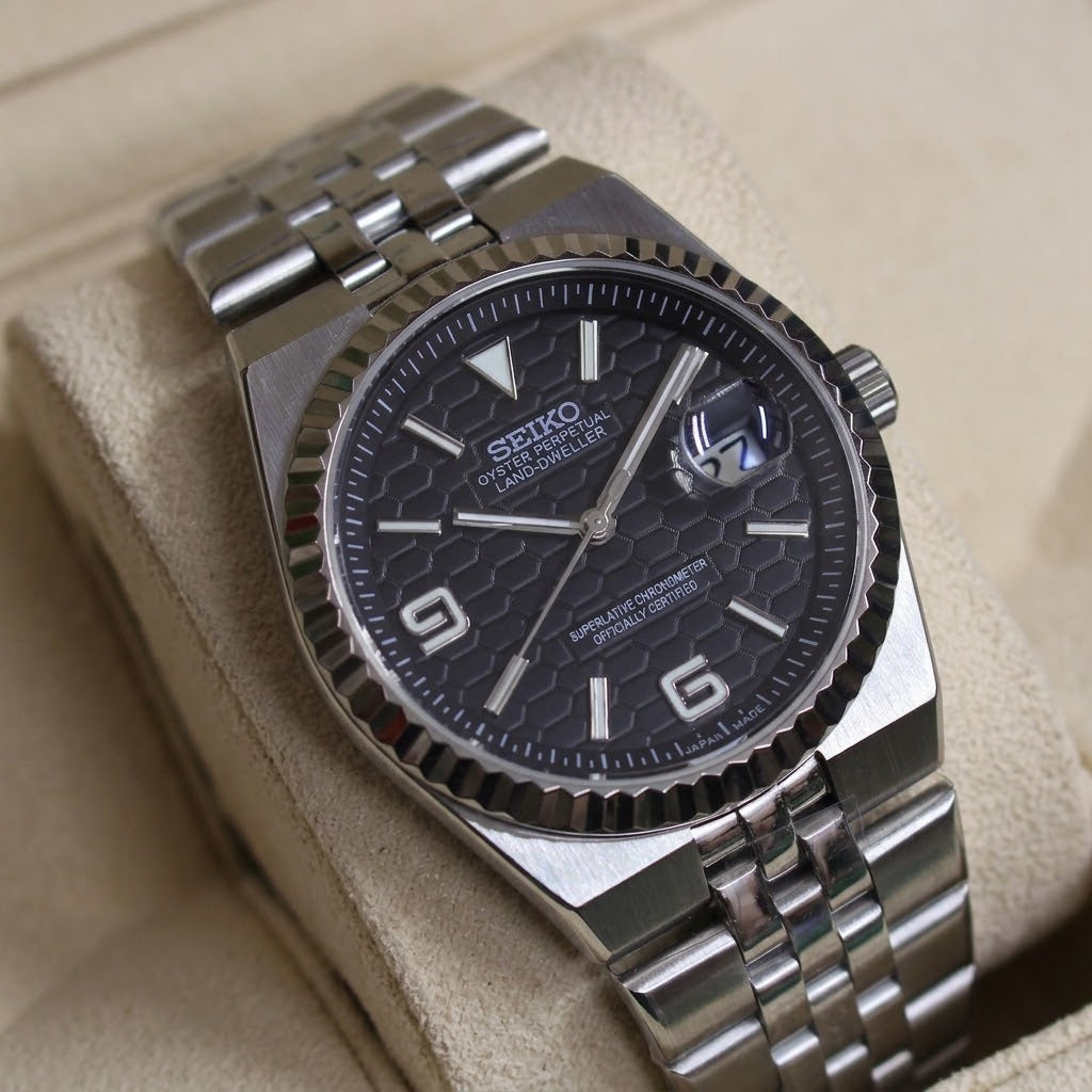 Seikodweller Acier Cadran Noir